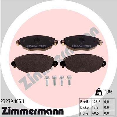 ZIMMERMANN 23279.185.1 Číslo výrobce: 23279. EAN: 4250238737735.