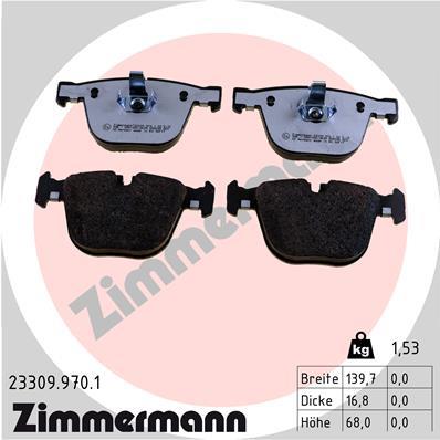 ZIMMERMANN 23309.970.1 Číslo výrobce: 23309. EAN: 4250238783305.