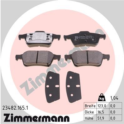 ZIMMERMANN 23482.165.1 Číslo výrobce: 23482. EAN: 4250238738435.