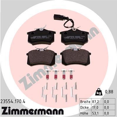ZIMMERMANN 23554.170.4 Číslo výrobce: 20961.