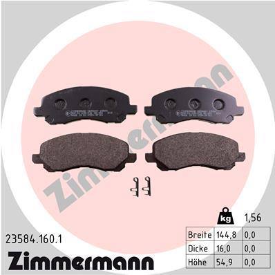 ZIMMERMANN 23584.160.1 Číslo výrobce: 23584. EAN: 4250238738848.