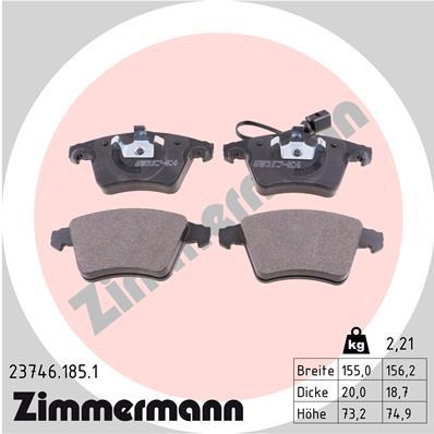 ZIMMERMANN 23746.185.1 Číslo výrobce: 23467. EAN: 4250238739425.