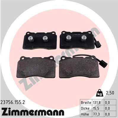 ZIMMERMANN 23756.155.2 Číslo výrobce: 23756. EAN: 4250238768791.