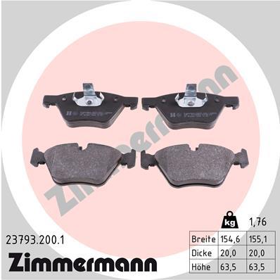 ZIMMERMANN 23793.200.1 Číslo výrobce: 23793. EAN: 4250238739593.