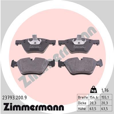 ZIMMERMANN 23793.200.9 Číslo výrobce: 23793. EAN: 4250238745440.