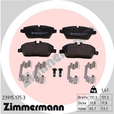 ZIMMERMANN 23915.175.3 Číslo výrobce: 23915. EAN: 4250238760283.