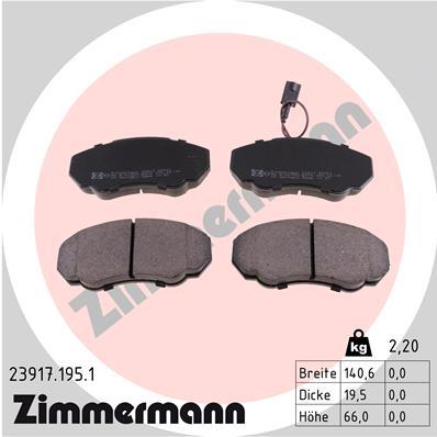 ZIMMERMANN 23917.195.1 Číslo výrobce: 23917. EAN: 4250238739883.