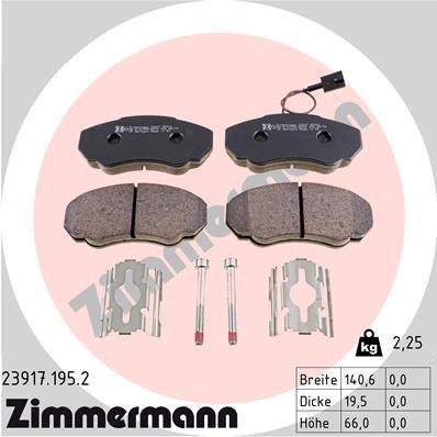 ZIMMERMANN 23917.195.2 Číslo výrobce: 23917. EAN: 4250238760276.