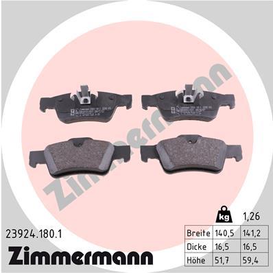 ZIMMERMANN 23924.180.1 Číslo výrobce: 23923. EAN: 4250238739913.