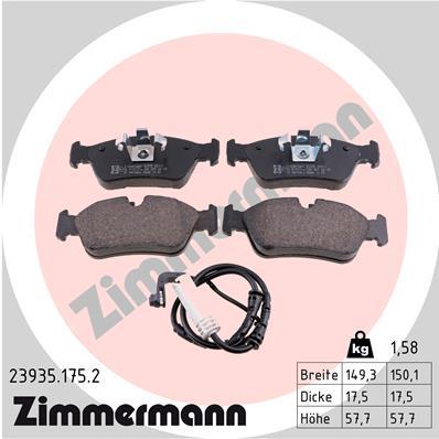 ZIMMERMANN 23935.175.2 Číslo výrobce: 23935. EAN: 4250238739999.