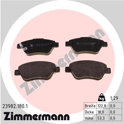 ZIMMERMANN 23982.180.1 Číslo výrobce: 23982. EAN: 4250238746713.