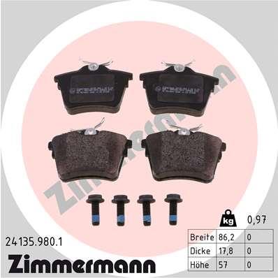 ZIMMERMANN 24135.980.1 Číslo výrobce: 24135. EAN: 4250238779223.
