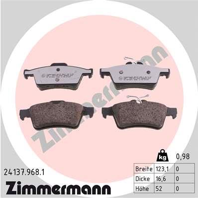 ZIMMERMANN 24137.968.1 Číslo výrobce: 24137. EAN: 4250238779230.