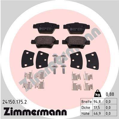 ZIMMERMANN 24150.175.2 Číslo výrobce: 24150. EAN: 4250238759119.