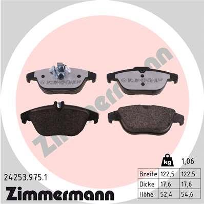 ZIMMERMANN 24253.975.1 Číslo výrobce: 24253. EAN: 4250238779292.