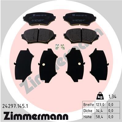 ZIMMERMANN 24297.145.1 Číslo výrobce: 24297. EAN: 4250238785125.