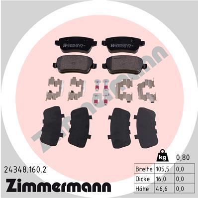 ZIMMERMANN 24348.160.2 Číslo výrobce: 24348. EAN: 4250238757603.