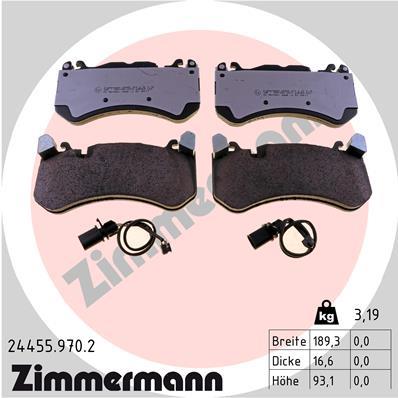 ZIMMERMANN 24455.970.2 Číslo výrobce: 24455. EAN: 4250238783336.
