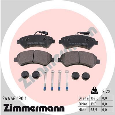 ZIMMERMANN 24466.190.1 Číslo výrobce: 24466. EAN: 4250238740599.
