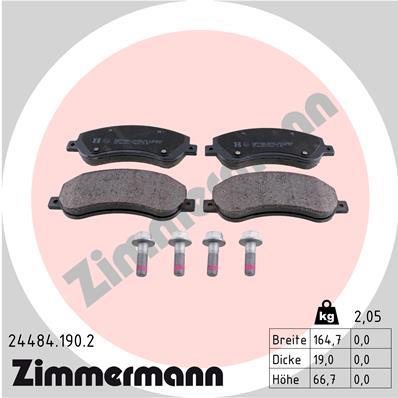 ZIMMERMANN 24484.190.2 Číslo výrobce: 24484. EAN: 4250238754213.