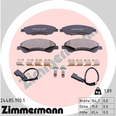 ZIMMERMANN 24485.190.1 Číslo výrobce: 24485. EAN: 4250238746645.