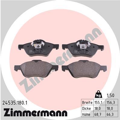 ZIMMERMANN 24535.180.1 Číslo výrobce: 23215. EAN: 4250238756071.