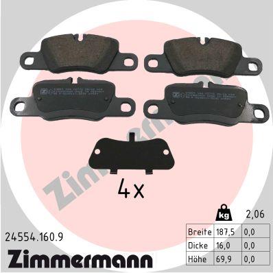 ZIMMERMANN 24554.160.9 Číslo výrobce: 24554. EAN: 4250238782971.