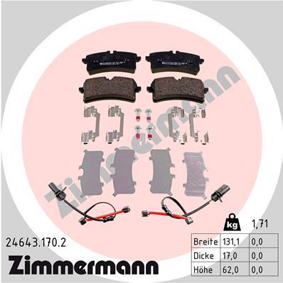 ZIMMERMANN 24643.170.2 Číslo výrobce: 24643. EAN: 4250238768081.