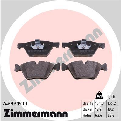 ZIMMERMANN 24697.190.1 Číslo výrobce: 23794. EAN: 4250238753865.