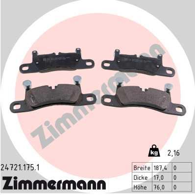 ZIMMERMANN 24721.175.1 Číslo výrobce: 24721. EAN: 4250238765684.
