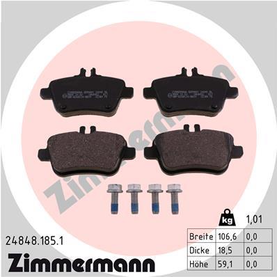 ZIMMERMANN 24848.185.1 Číslo výrobce: 24848. EAN: 4250238756040.