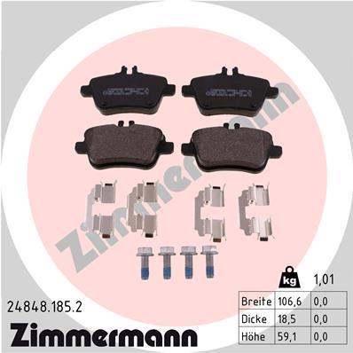 ZIMMERMANN 24848.185.2 Číslo výrobce: 24848. EAN: 4250238759287.
