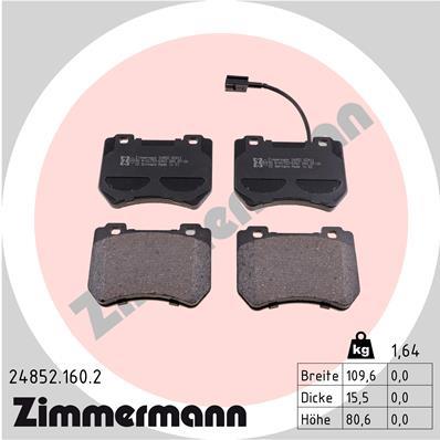 ZIMMERMANN 24852.160.2 Číslo výrobce: 24852. EAN: 4250238768302.