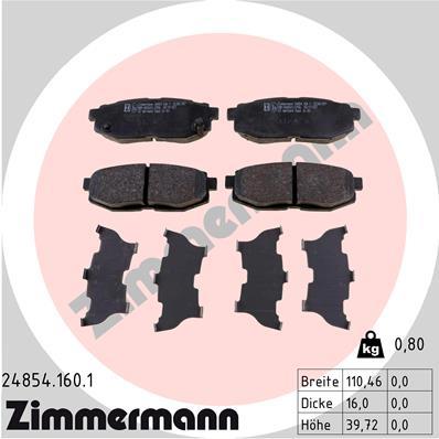ZIMMERMANN 24854.160.1 Číslo výrobce: 24854. EAN: 4250238769859.