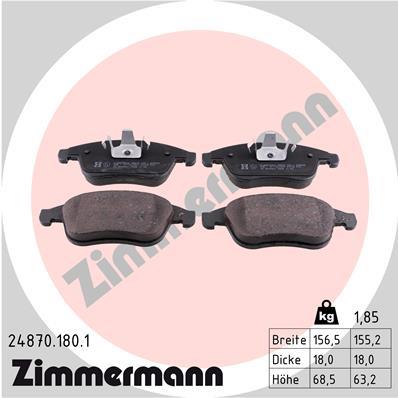 ZIMMERMANN 24870.180.1 Číslo výrobce: 24870. EAN: 4250238759072.