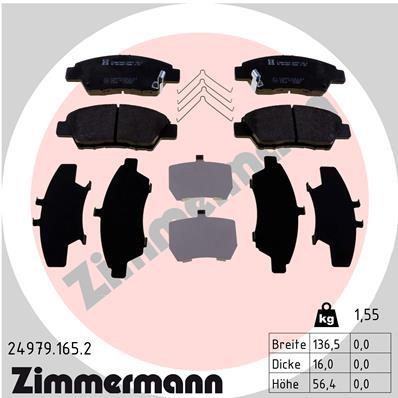 ZIMMERMANN 24979.165.2 Číslo výrobce: 24979. EAN: 4250238781431.