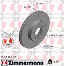 ZIMMERMANN 250.1346.20 - Brzdový kotúč (ø 300 mm)