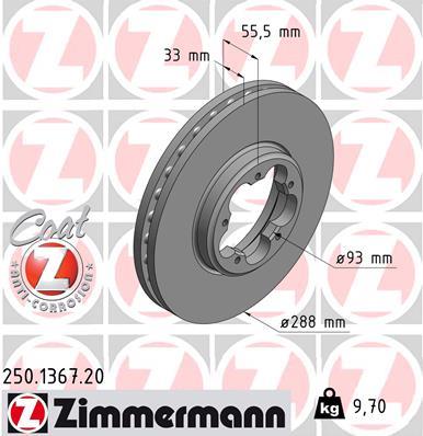 ZIMMERMANN 250.1367.20 EAN: 4250238764069.
