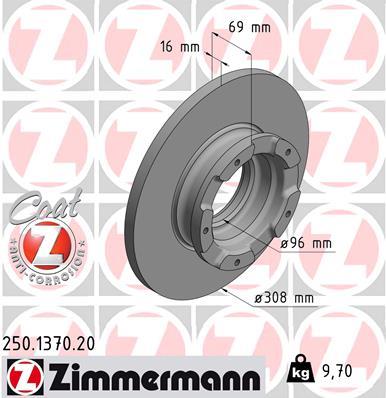 ZIMMERMANN 250.1370.20 EAN: 4250238764090.