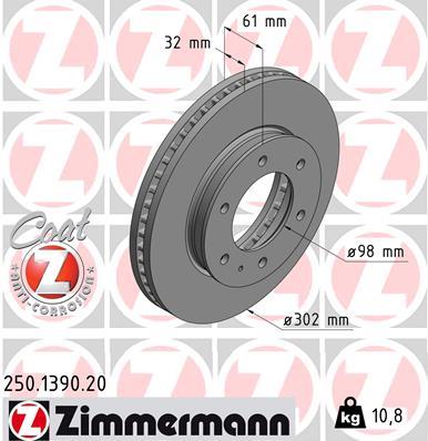 ZIMMERMANN 250.1390.20 EAN: 4250238768586.