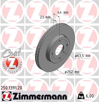 ZIMMERMANN 250.1391.20 EAN: 4250238778110.