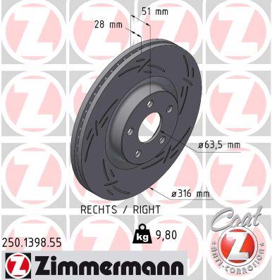ZIMMERMANN 250.1398.55 EAN: 4250238788805.