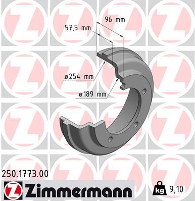 ZIMMERMANN 250.1773.00 EAN: 4250238716815.