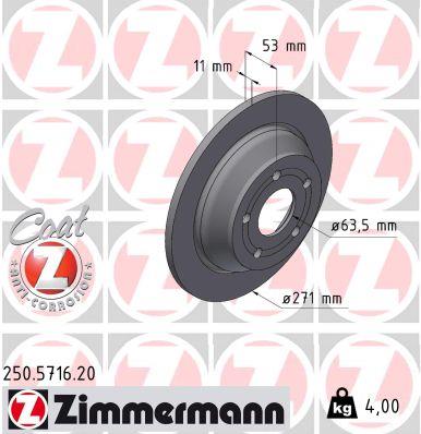 ZIMMERMANN 250.5716.20 EAN: 4250238791638.