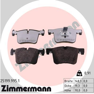 ZIMMERMANN 25199.995.1 Číslo výrobce: 25200. EAN: 4250238779537.