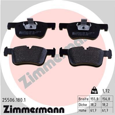 ZIMMERMANN 25506.180.1 Číslo výrobce: 25506. EAN: 4250238784630.