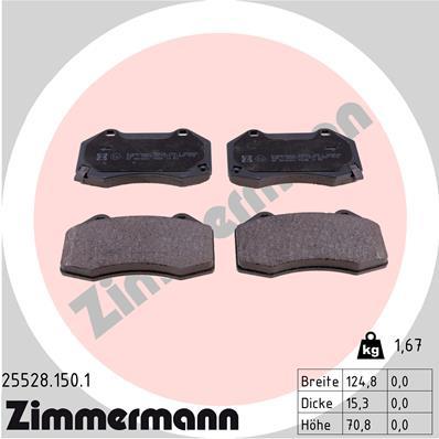 ZIMMERMANN 25528.150.1 Číslo výrobce: 25630. EAN: 4250238767480.
