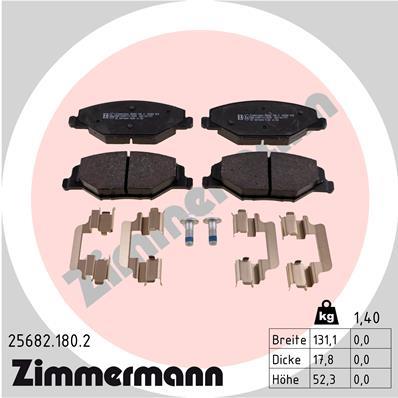 ZIMMERMANN 25682.180.2 Číslo výrobce: 25681. EAN: 4250238759751.