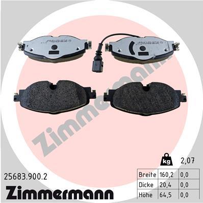 ZIMMERMANN 25683.900.2 Číslo výrobce: 25683. EAN: 4250238783398.