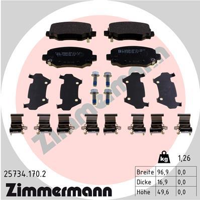 ZIMMERMANN 25734.170.2 Číslo výrobce: 25734. EAN: 4250238782193.